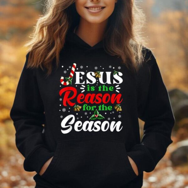 Jesus Is The Reason For The Season Christmas X-Mas Christian Unisex Hoodie