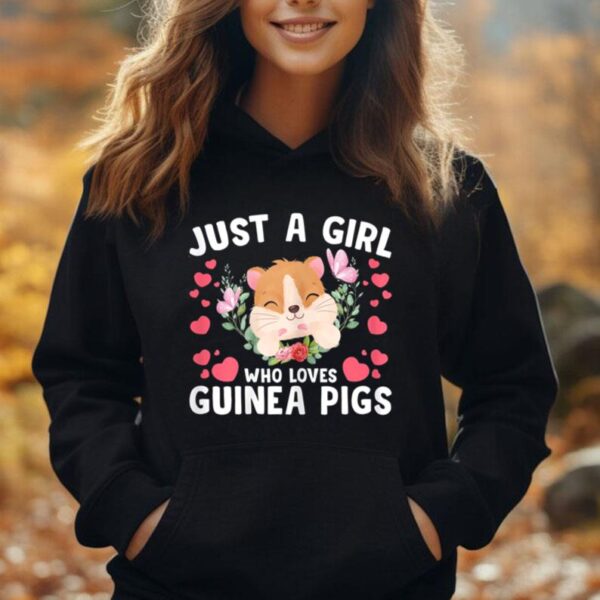 Just A Girl Who Loves Guinea Pigs Cute Guinea Pig Unisex Hoodie