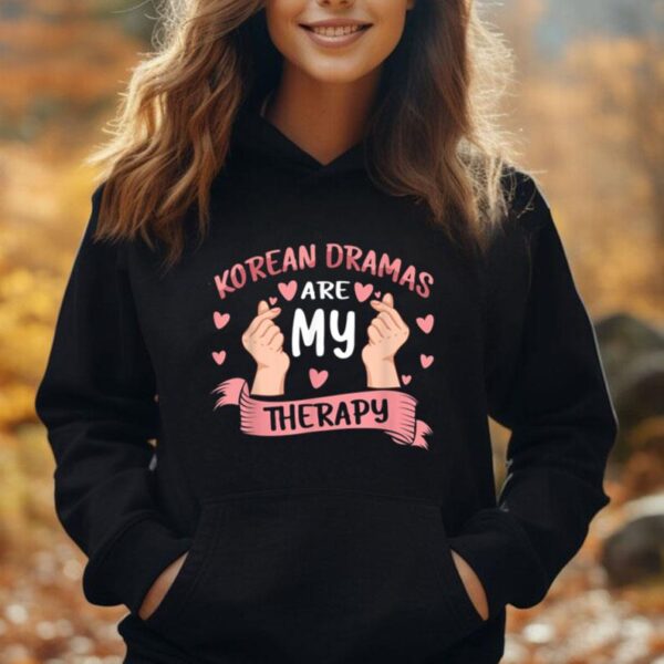 K-Drama Shirt Korean Dramas Are My Therapy K-Drama Lovers Unisex Hoodie