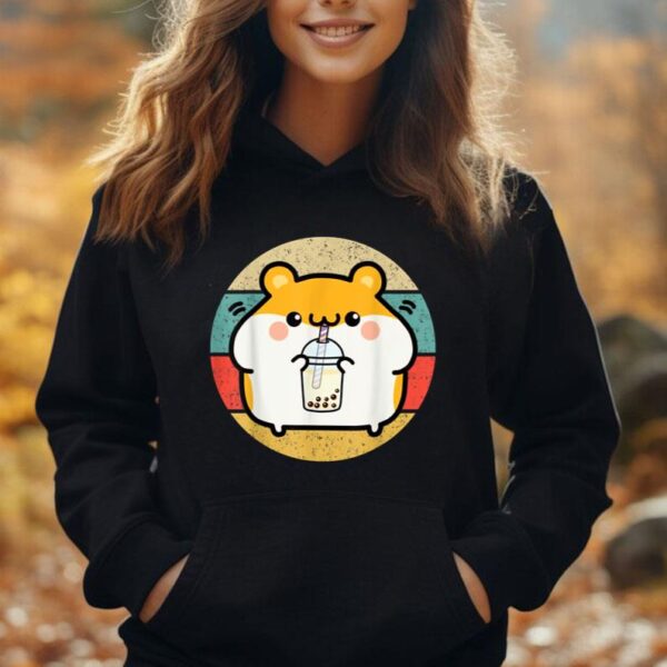 Kawaii Hamster Boba Tea Bubble Tea Girl Anime Fan Otaku Unisex Hoodie