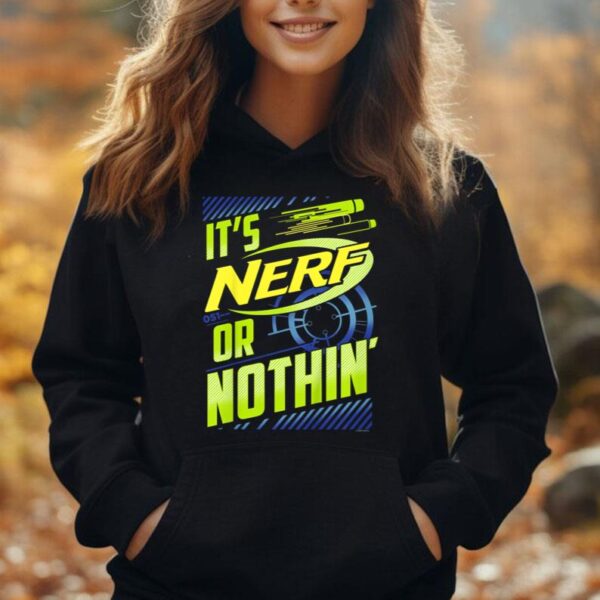 Kids Nerf It's Nerf Or Nothin' Vintage Bullseye Logo Unisex Hoodie