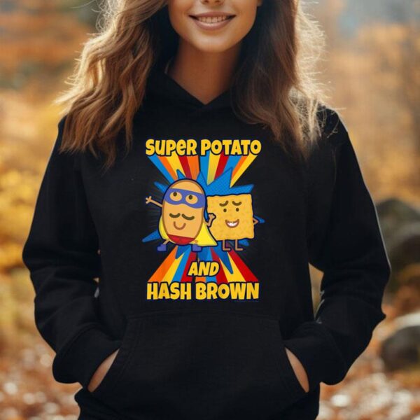 Kids Peppa Pig Super Potato and Hash Brown Unisex Hoodie