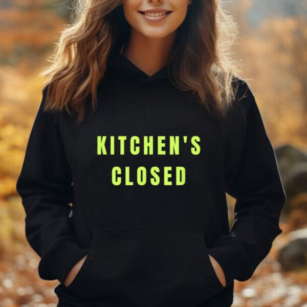 Kitchen's Closed Funny Pickleball Unisex Hoodie