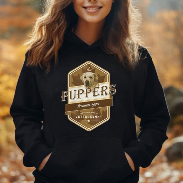 Letterkenny Puppers Premium Lager Beer Unisex Hoodie