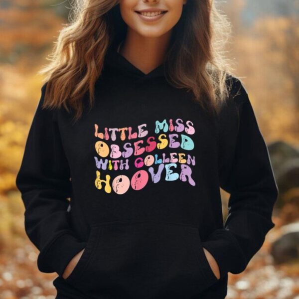 Little Miss Obsessed With Colleen Hoover Librarian Bookish Unisex Hoodie