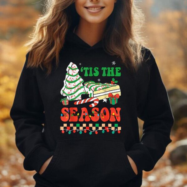 Little Tis' The Season Christmas Tree Cakes Debbie Unisex Hoodie