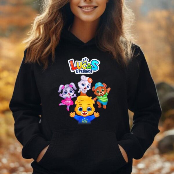 Lucas & Friends Graphic Tees Official  RV AppStudios Unisex Hoodie