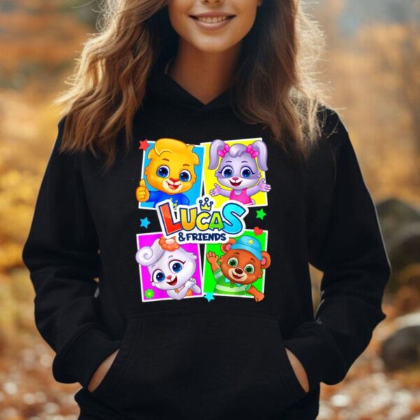 Lucas and Friends By RV AppStudios  Kids Popular Characters Unisex Hoodie