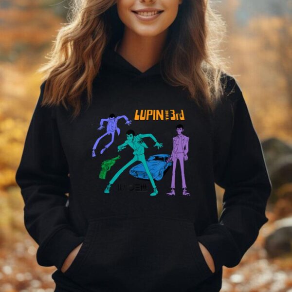 Lupin the 3rd 3 Poses Unisex Hoodie