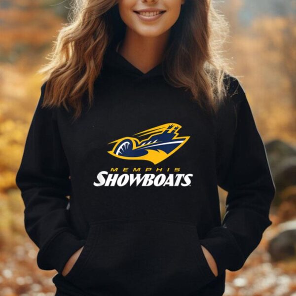 Memphis Showboats Logo Unisex Hoodie