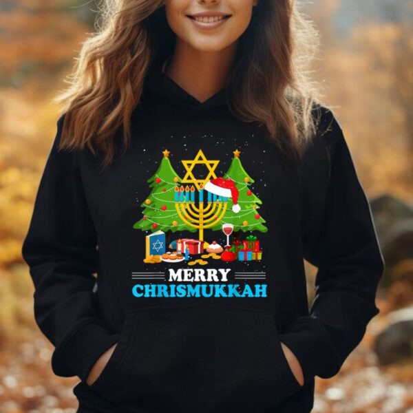 Merry Chrismukkah Hanukkah Jewish Chanukah Christmas Unisex Hoodie