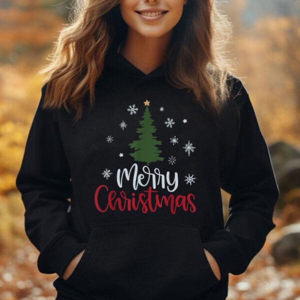 Merry Christmas Tree Christmas Shirts For Women And Men Unisex Hoodie