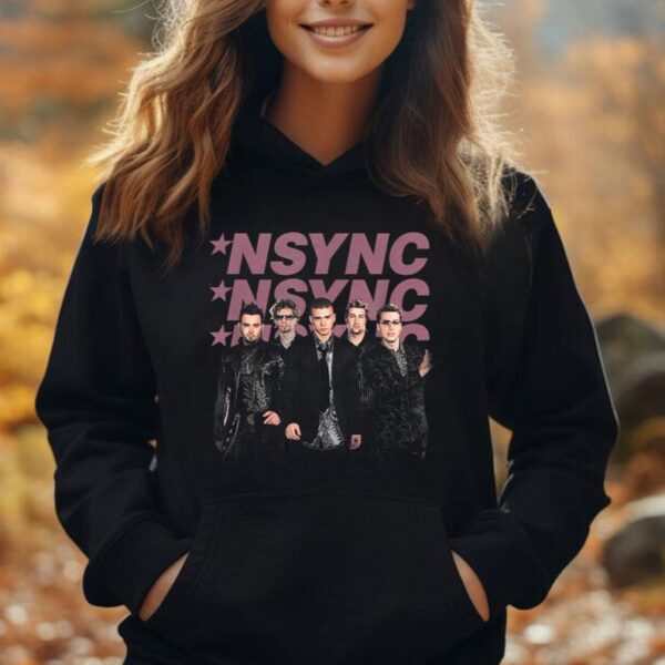 NSYNC Official Triple NSYNC Band Unisex Hoodie