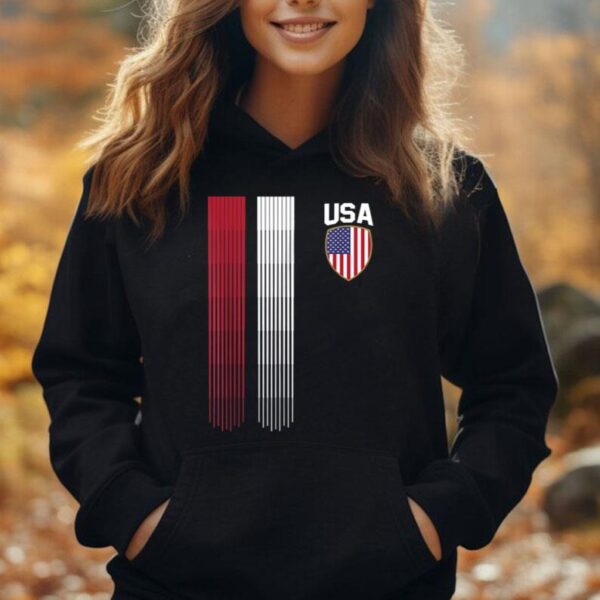 National America Flag USA American Football Fan Soccer Team Unisex Hoodie