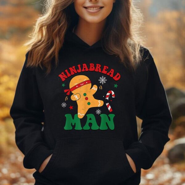 Ninjabread Man Gingerbread Cookies Merry Christmas Boy Girl Unisex Hoodie