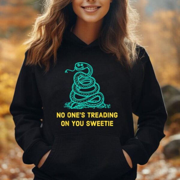 No One's Treading On You Sweetie Snake Unisex Hoodie