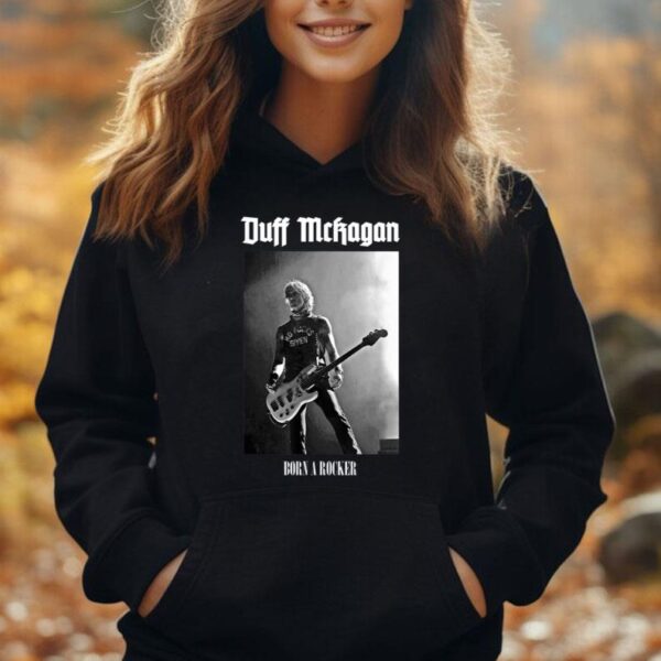 Official Duff McKagan Born A Rocker Unisex Hoodie