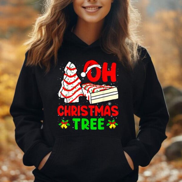 Oh Christmas Tree Cakes Debbie Becky Tis' The Season Pajamas Unisex Hoodie