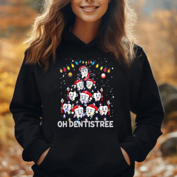 Oh Dentistree Christmas Dentist Funny Xmas Dental Assistant Unisex Hoodie