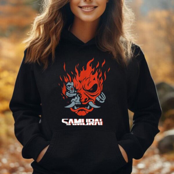 OniCyborgs Cyberpunk Samurai Cosplay Halloween Unisex Hoodie