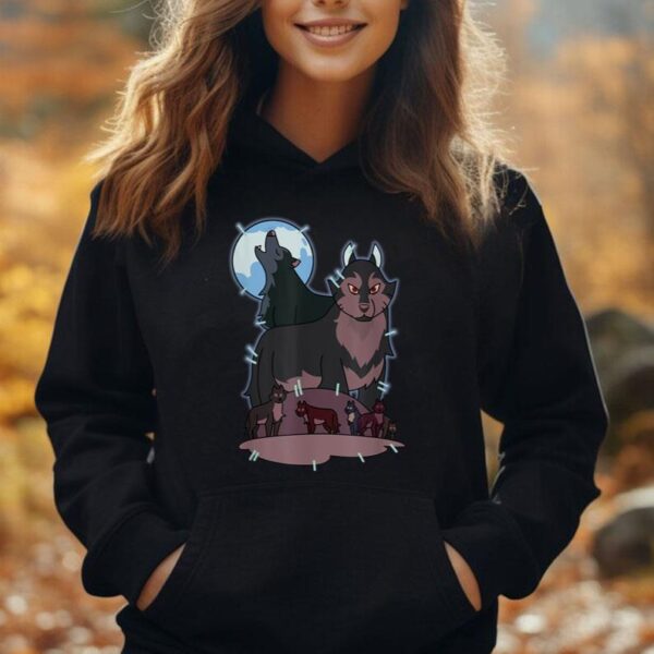 Owl House Wolf Shirt Hunter's Wolf Christmas Trendy Unisex Hoodie