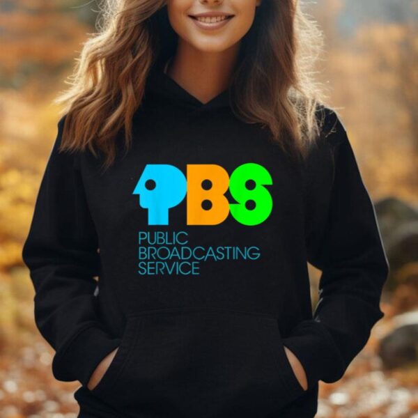 PBSs Publics Broadcastings Service Vintage Logo Unisex Hoodie