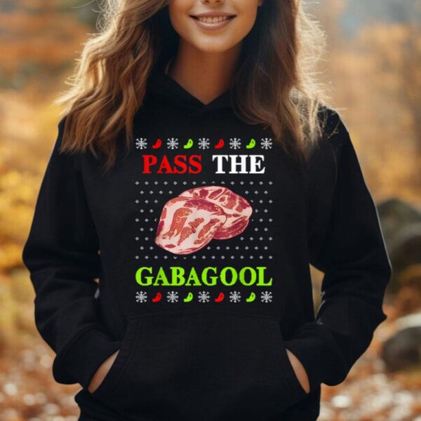 Pass the Gabagool Tacky Ugly Christmas Unisex Hoodie