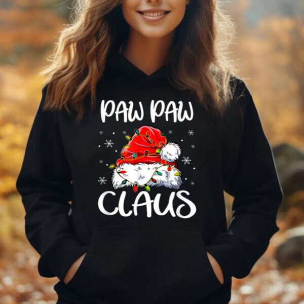 Paw Paw Claus Shirt Christmas Pajama Family Matching Xmas Unisex Hoodie