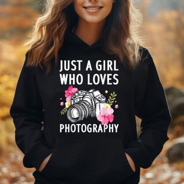 Photography Art For Women Girl Photographer Camera Lovers Unisex Hoodie