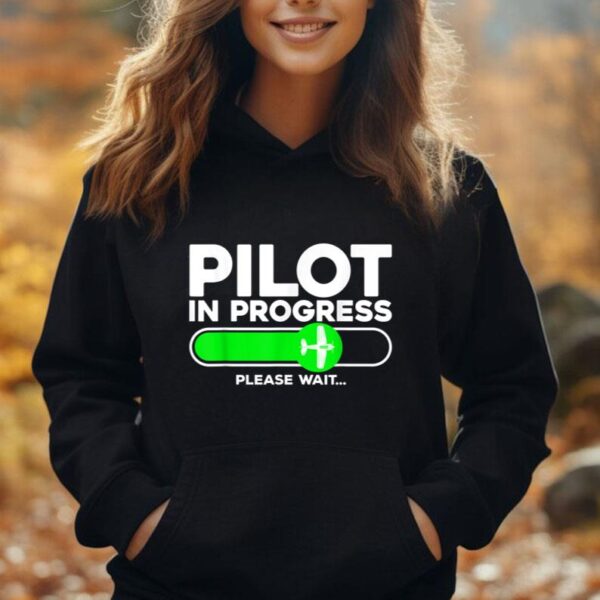 Pilot Art Men Women Airline Future Pilot Aviation Airplane Unisex Hoodie