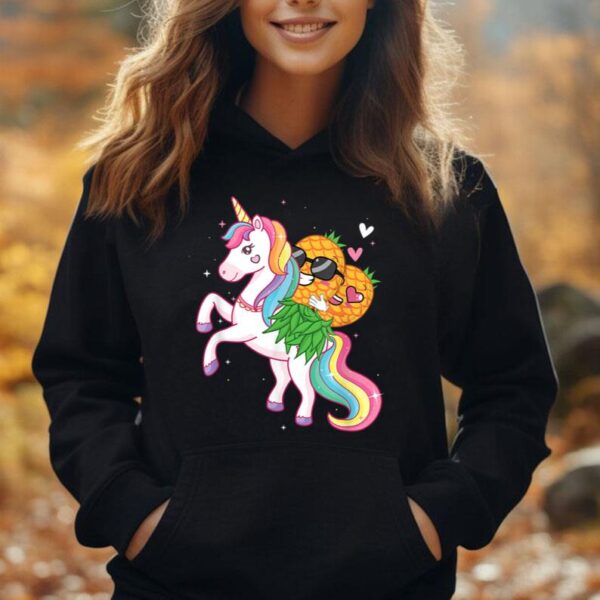 Pineapple Swinger Unicorn - Swinging Lifestyle Polyamory Unisex Hoodie