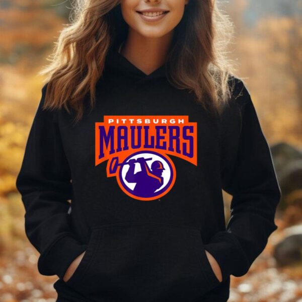 Pittsburgh Maulers Logo Unisex Hoodie