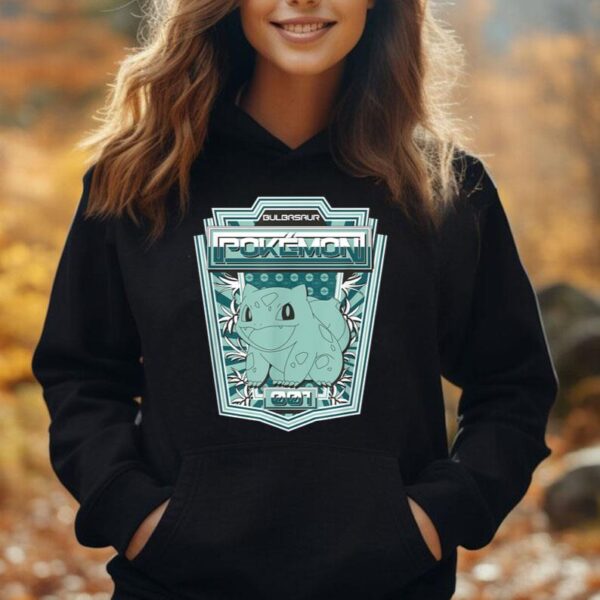 Pok?on Bulbasaur 001 Color Pop Badge Unisex Hoodie