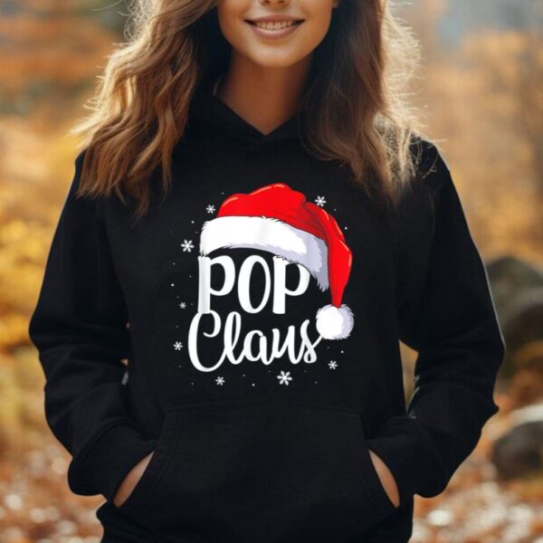 Pop Claus Santa Funny Christmas Pajama Matching Family Unisex Hoodie