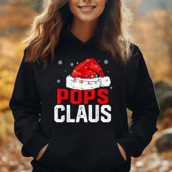 Pops Claus Funny Xmas Family Matching Grandpa Christmas Unisex Hoodie