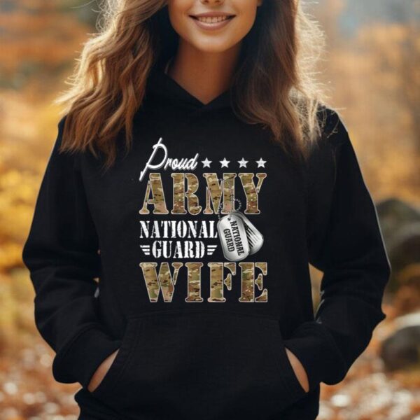 Proud Army National Guard Wife National Guard Graduation Unisex Hoodie