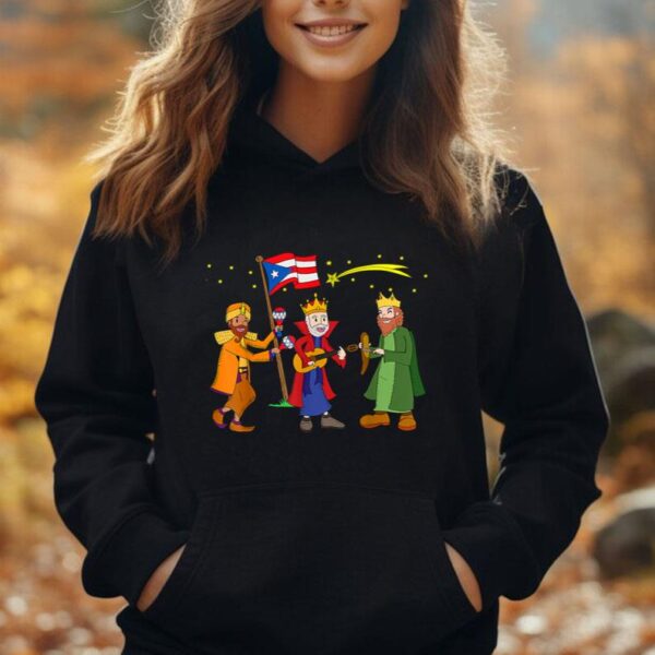 Puerto Rico Christmas Tres Reyes Magos Three Wise Unisex Hoodie