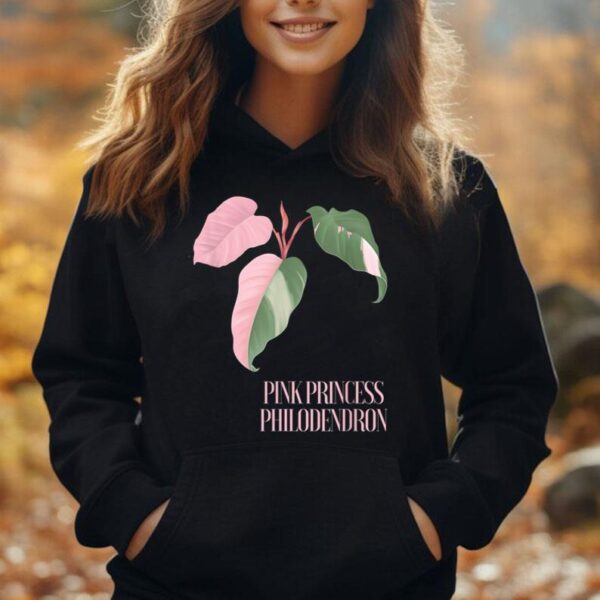 Rare Pink Princess Philodendron Indoor Tropical Plant Lady Unisex Hoodie