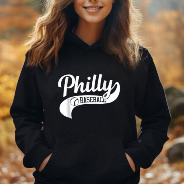 Retro Philadelphia Baseball Vintage Philly Unisex Hoodie