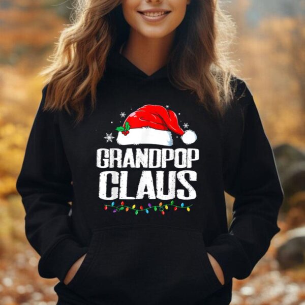 Santa Grandpop Claus Christmas Matching Family Unisex Hoodie