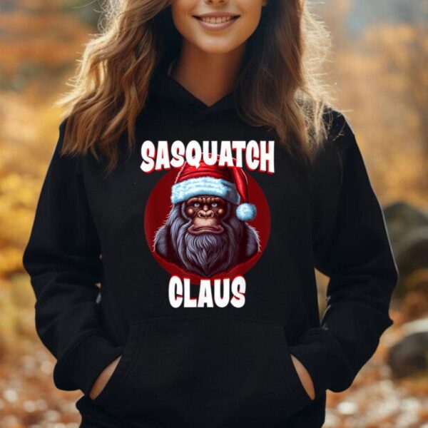 Sasquatch Claus Christmas Unisex Hoodie