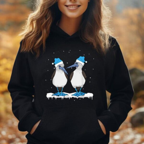 Seabirds Blue-footed Booby Galapagos Bird Christmas Unisex Hoodie