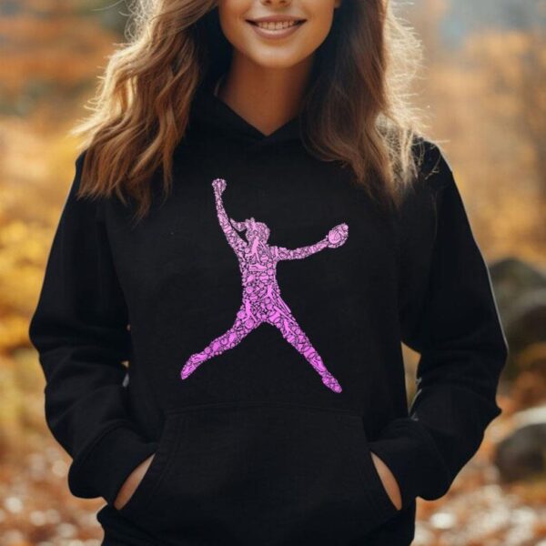 Softball Girls Women Kids Girl Unisex Hoodie