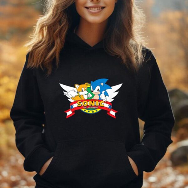 Sonic & Tails - Classic Emblem Unisex Hoodie