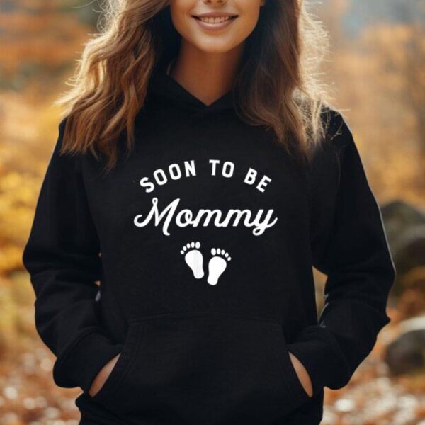 Soon To Be Mommy Funny Pregnancy Announcement Mom Unisex Hoodie