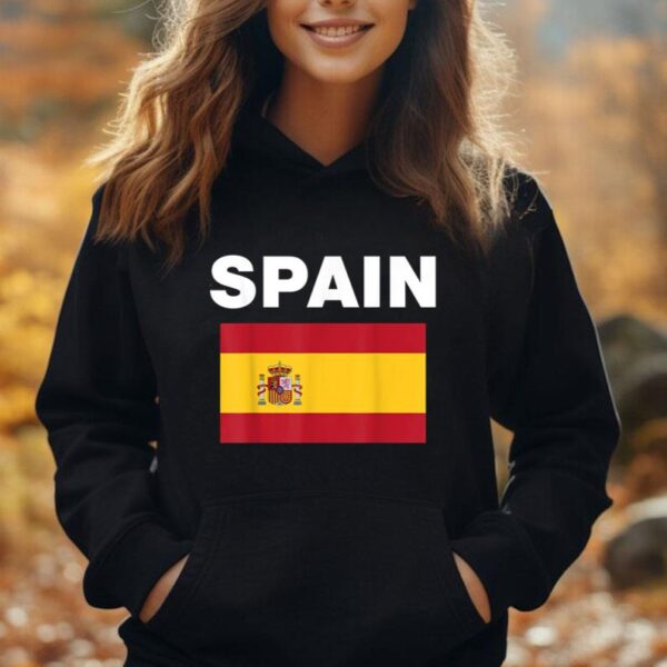 Spain Spanish Flag Heritage Unisex Hoodie