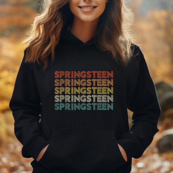 Springsteen Vintage Retro Unisex Hoodie