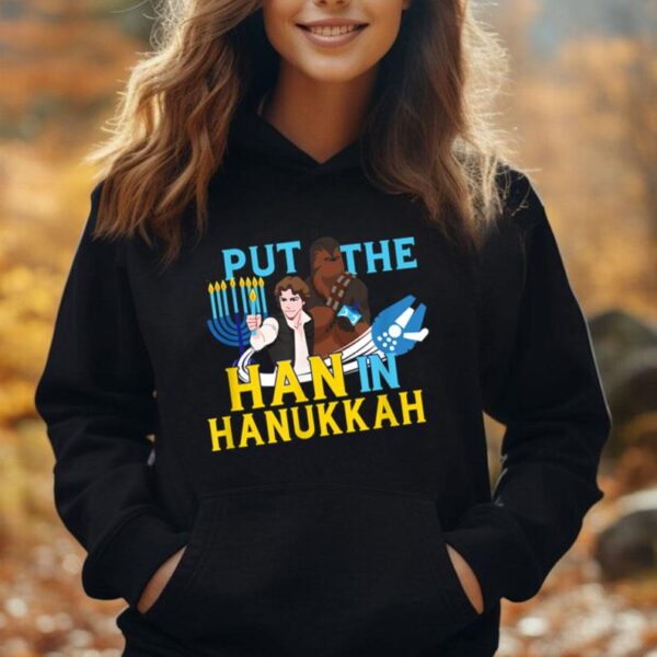 Star Wars Han Solo & Chewbacca Put The Han In Hanukkah Unisex Hoodie