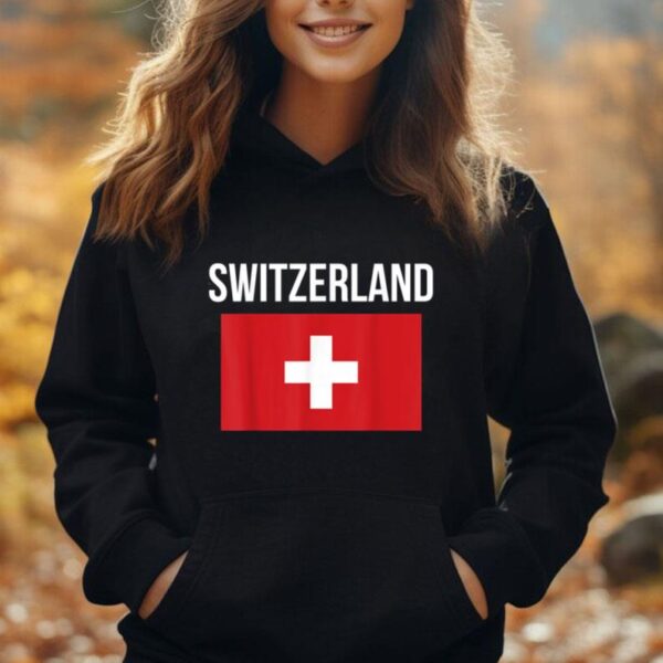 Switzerland Swiss Flag Heritage Unisex Hoodie