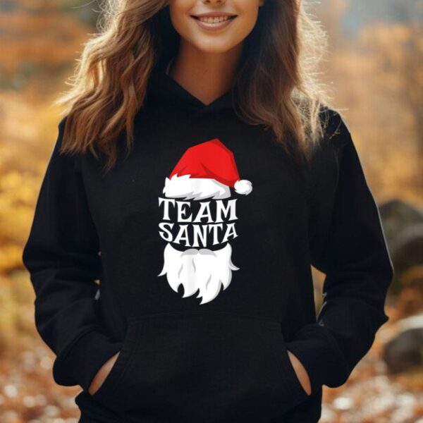 Team Santa T-Shirt Santa Christmas Shirt Unisex Hoodie